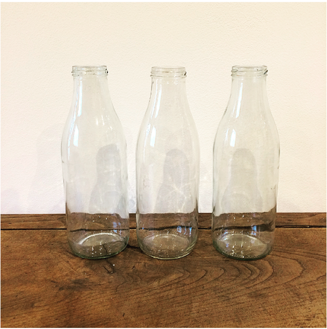 Lot de 3 bouteilles de récup'