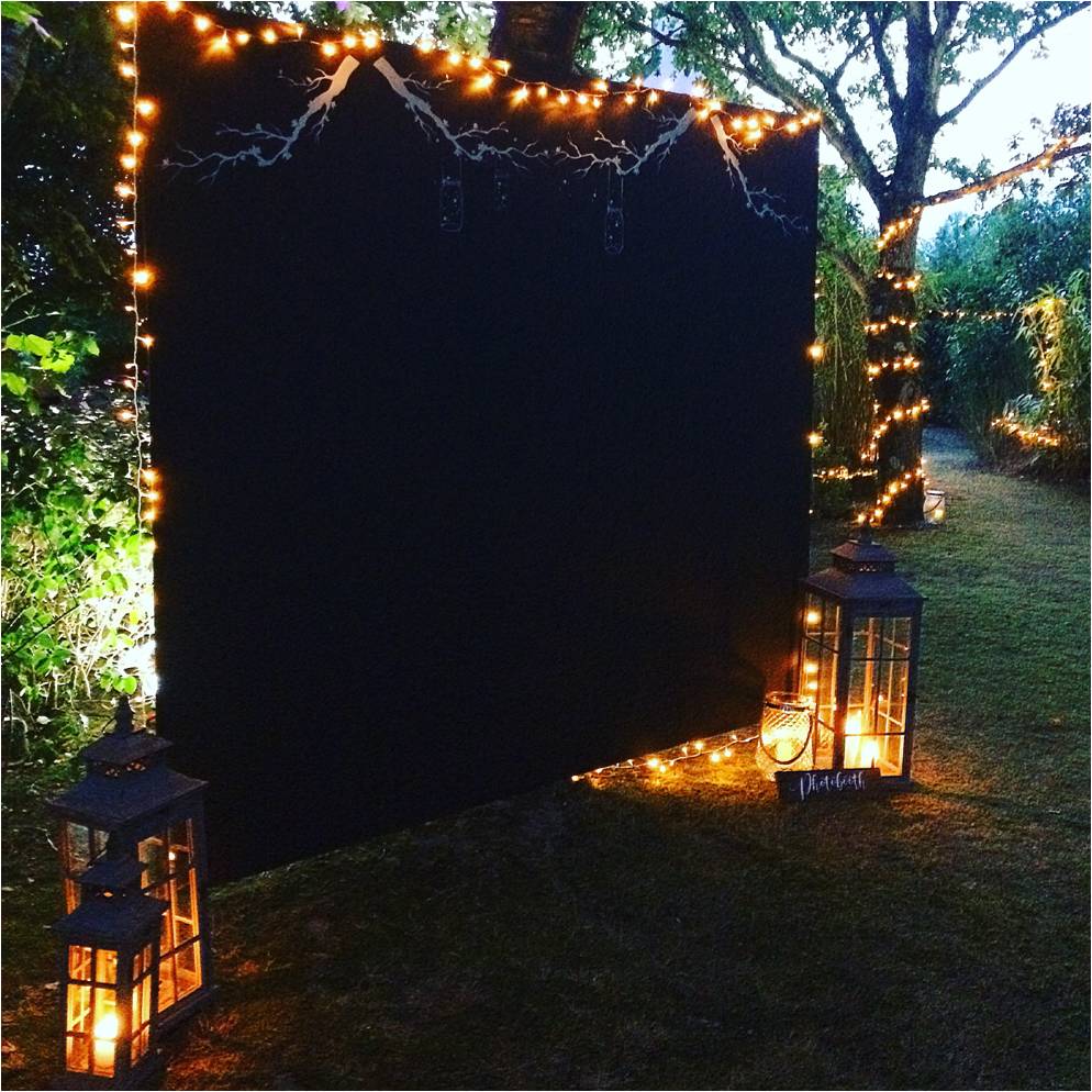 Ensemble Photobooth Guirlande