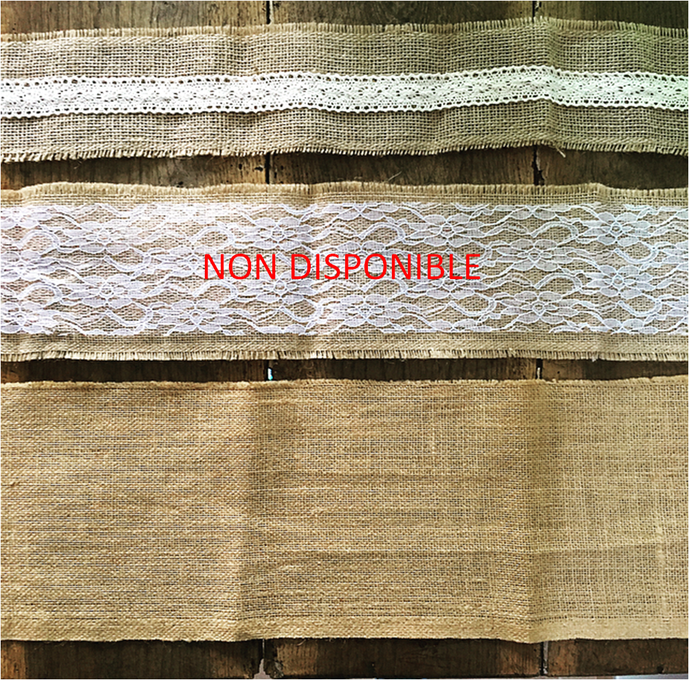 Nœud en toile de jute