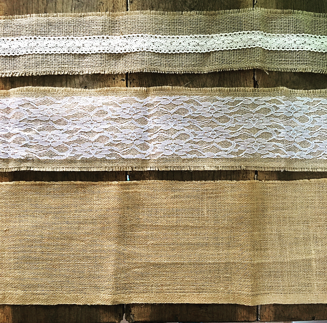 Nœud en toile de jute