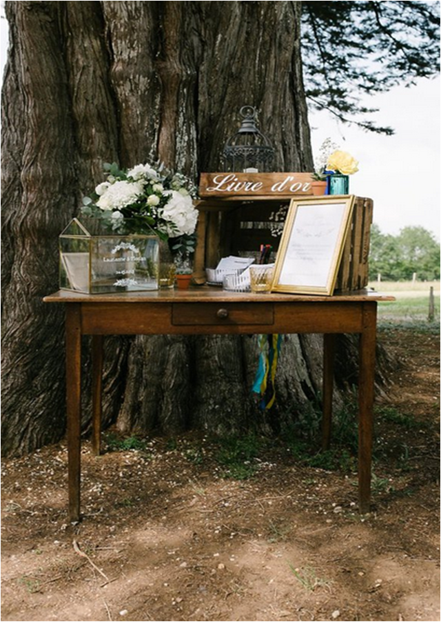 table urne mariage