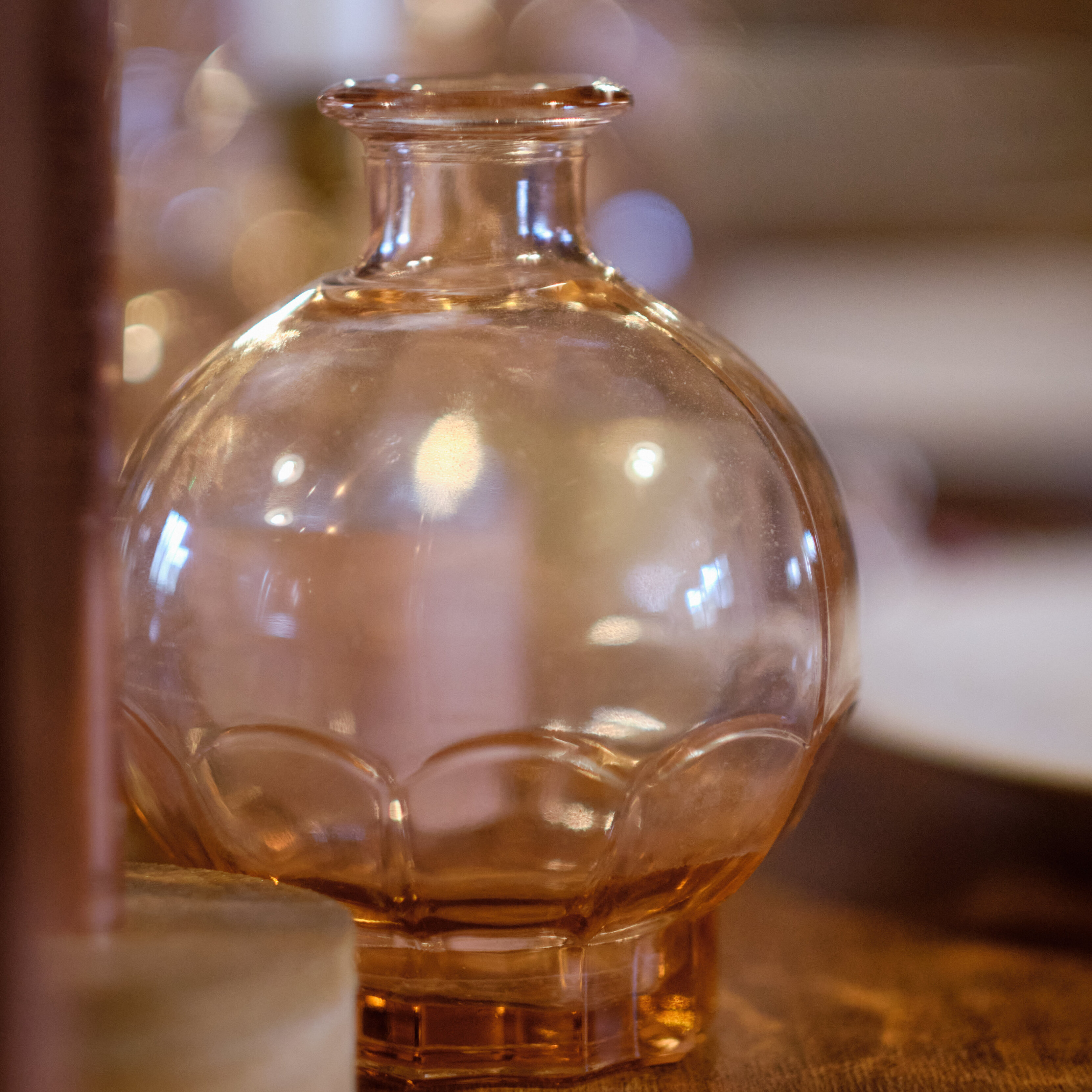 Vase Rosé Boule GM