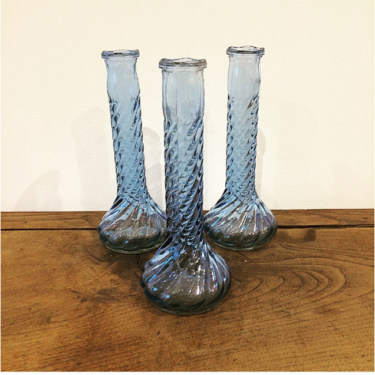Vase Bleuté