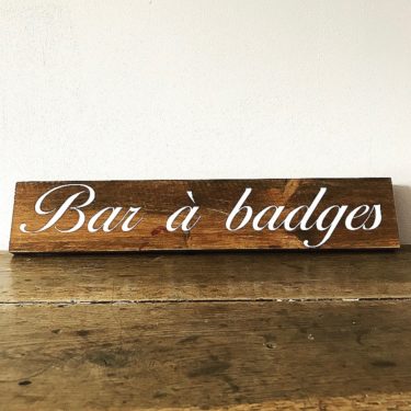 Bar à badges