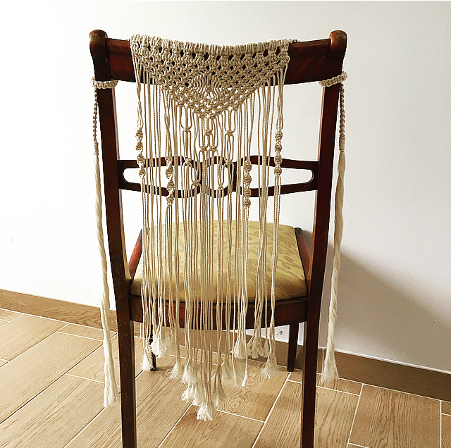 Duo Décor De Chaise Macramé