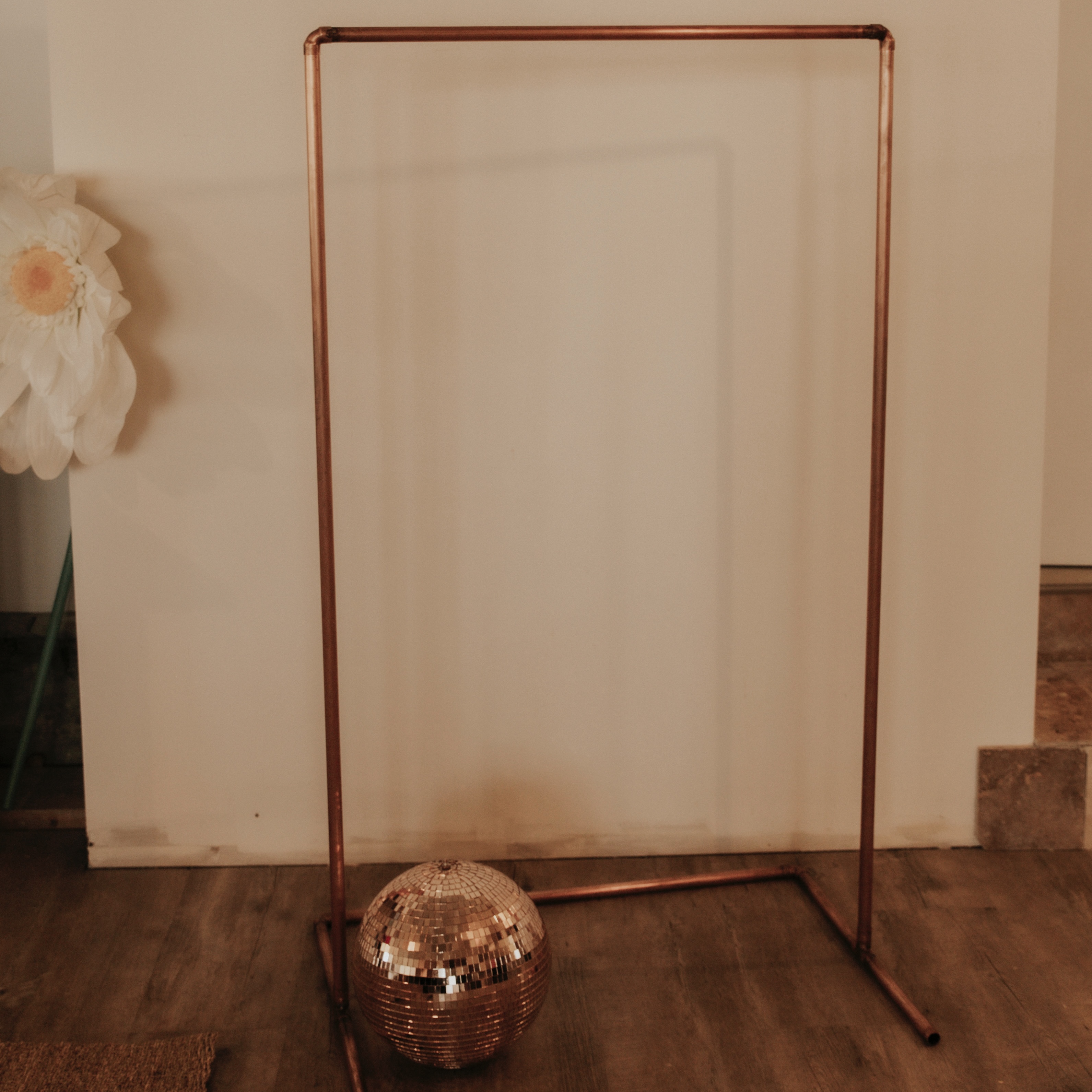 Boule à facette Arche en Cuivre