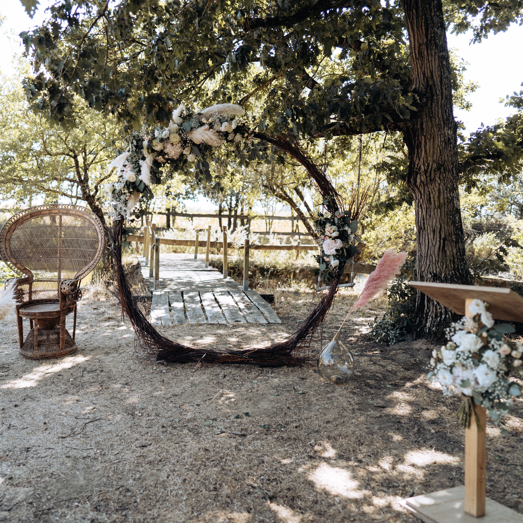 Arche Ronde et Bois