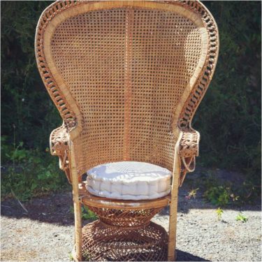 Fauteuil Emmanuelle Beige