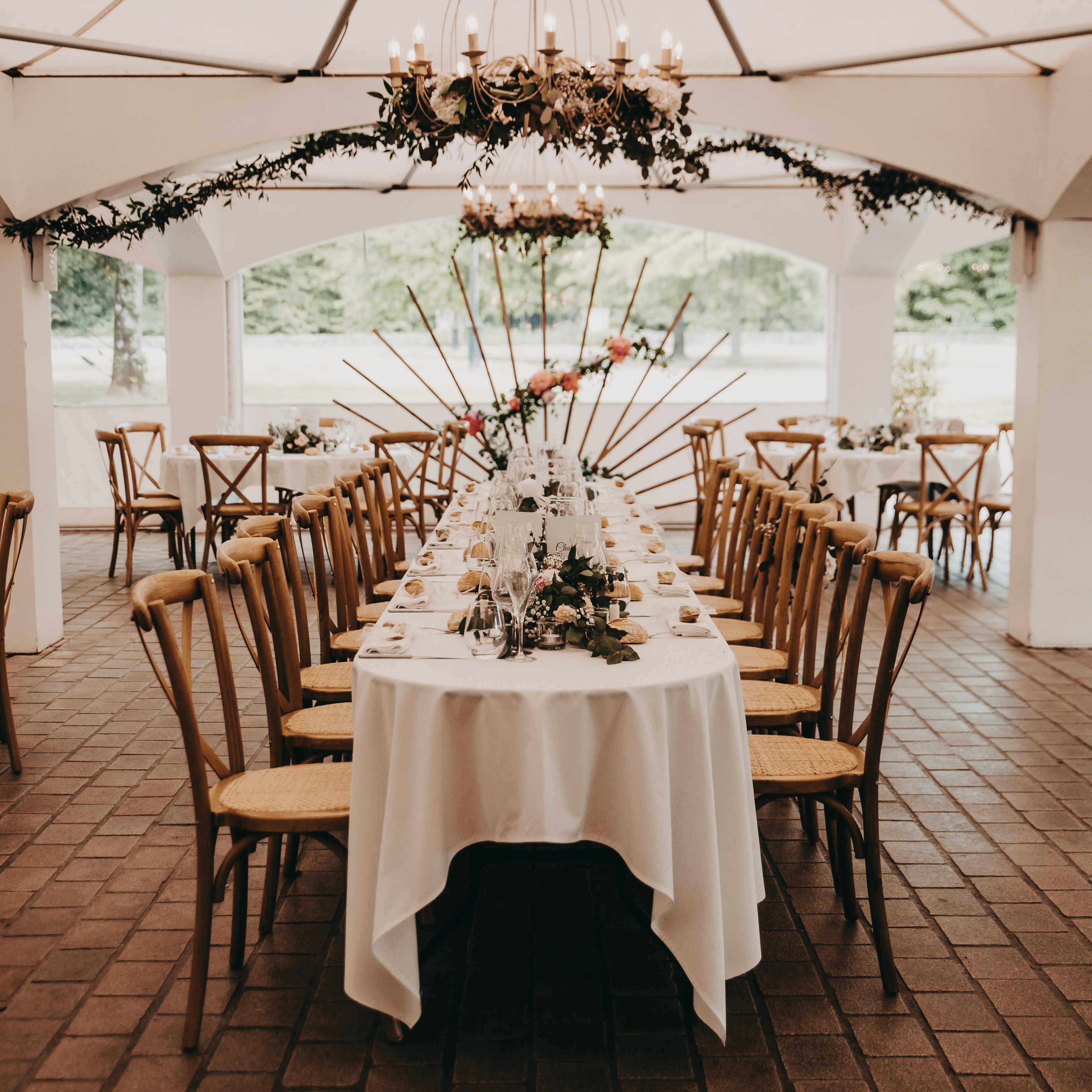 Arche Eventail Arc en Ciel