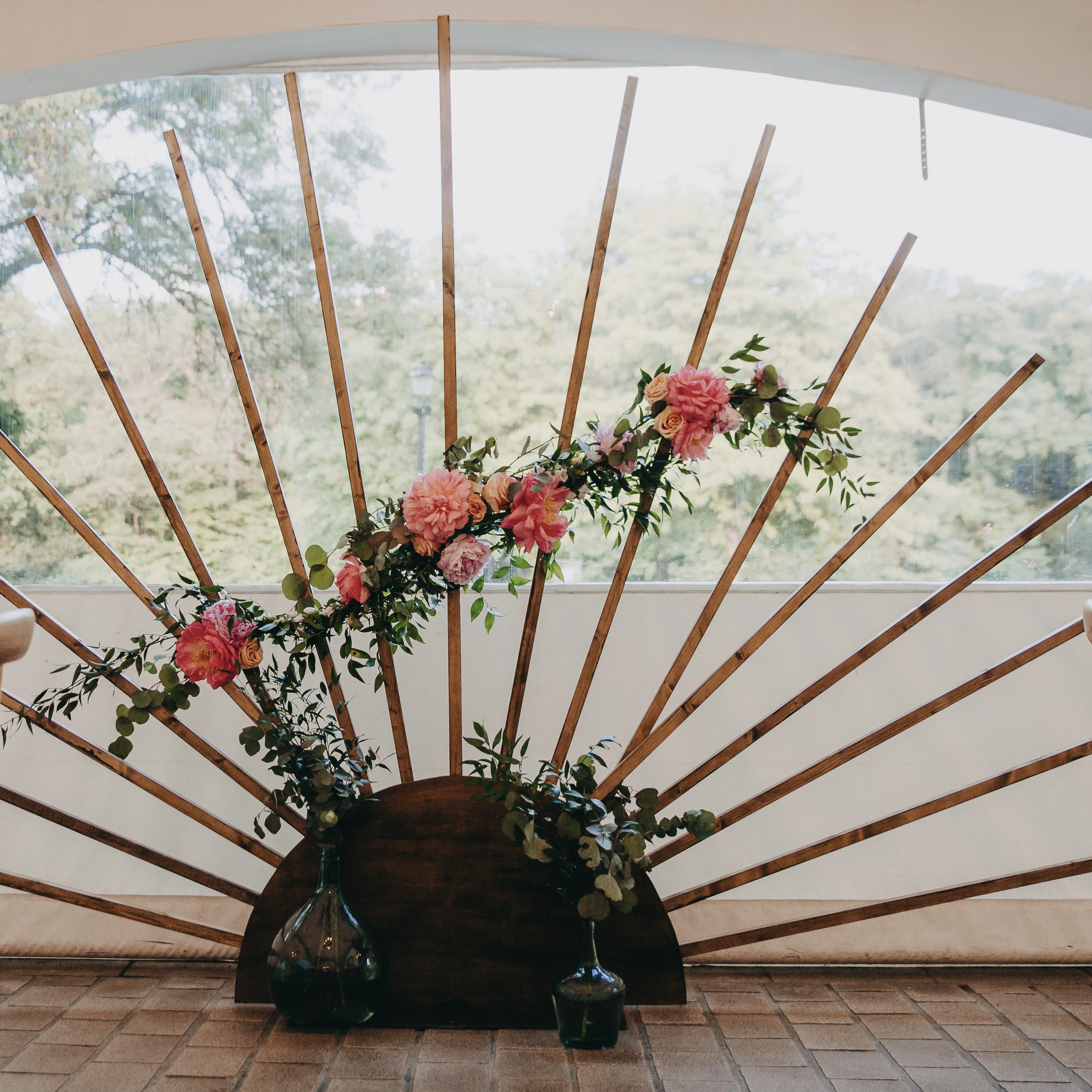 Arche Eventail Arc en Ciel