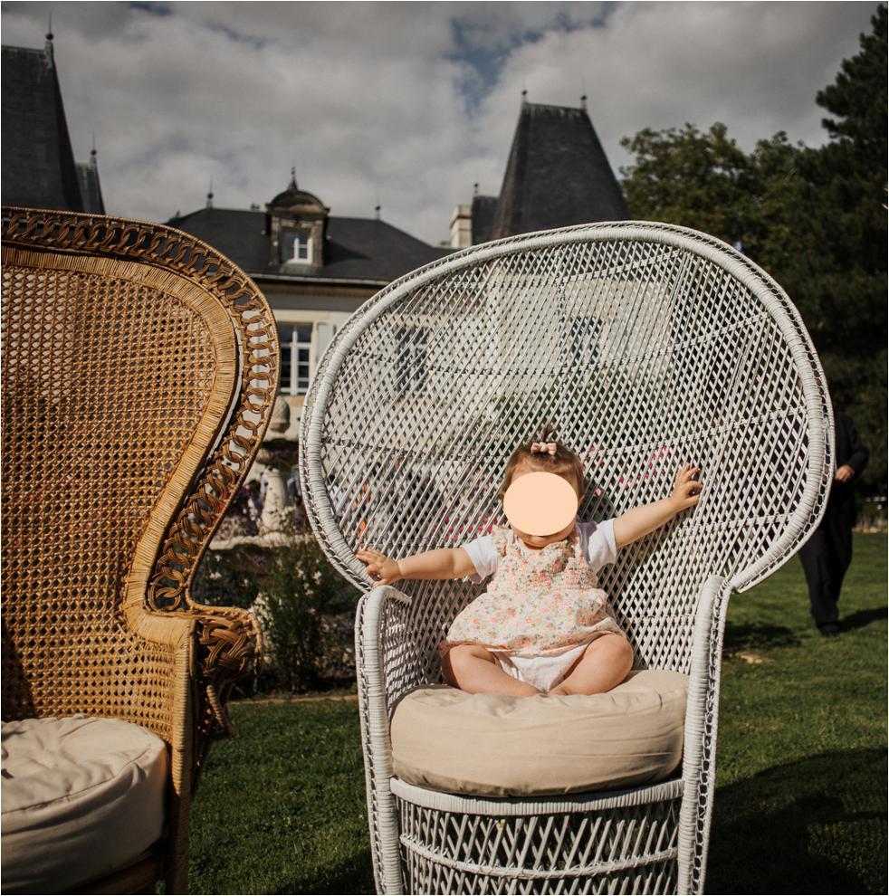 Fauteuil Emmanuelle Blanc