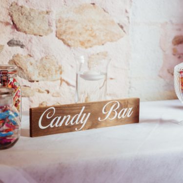 Panneau "Candy bar"