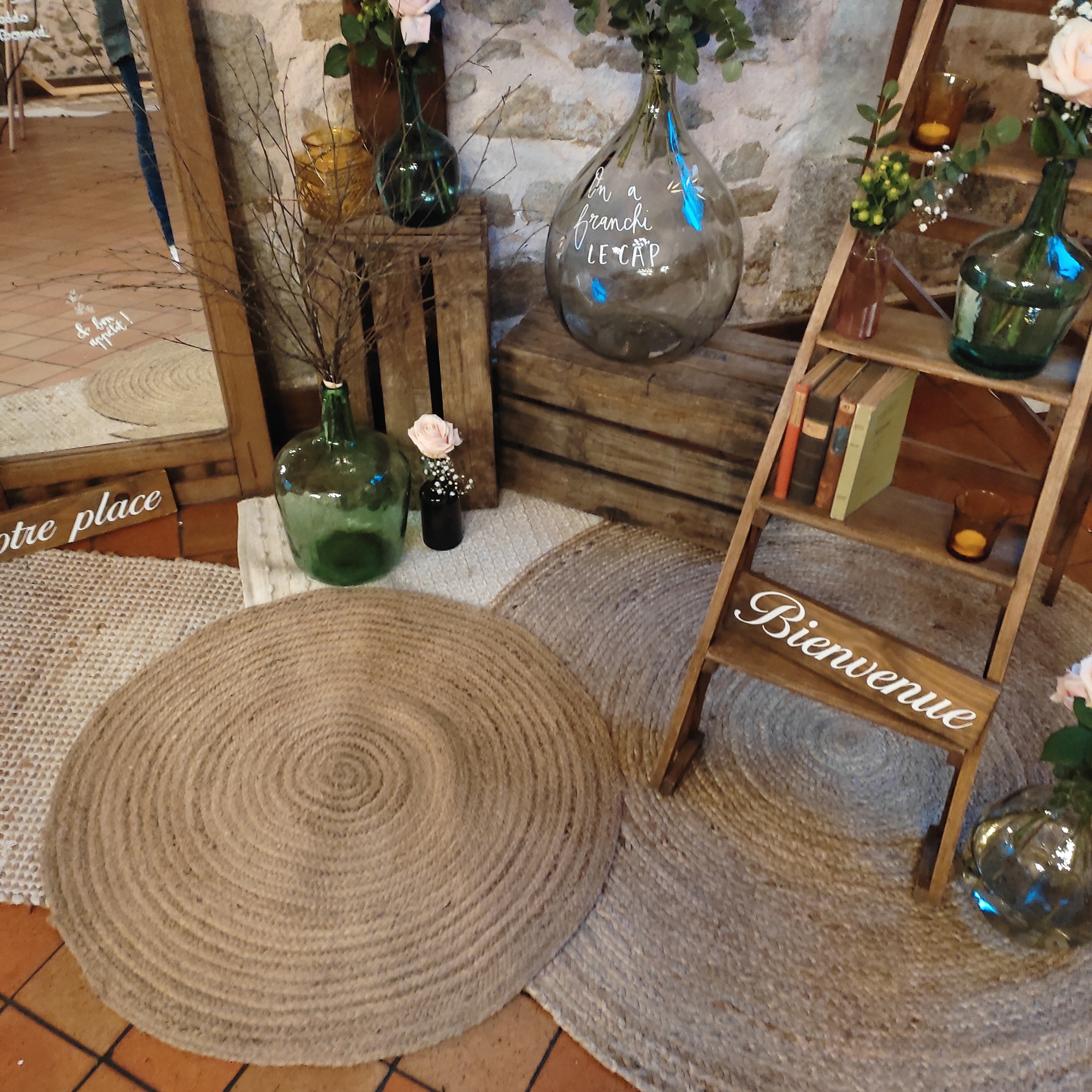 Tapis Rond Jute 135cm