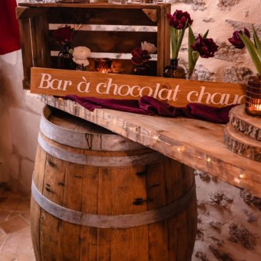 Panneau Bar à Chocolat Chaud