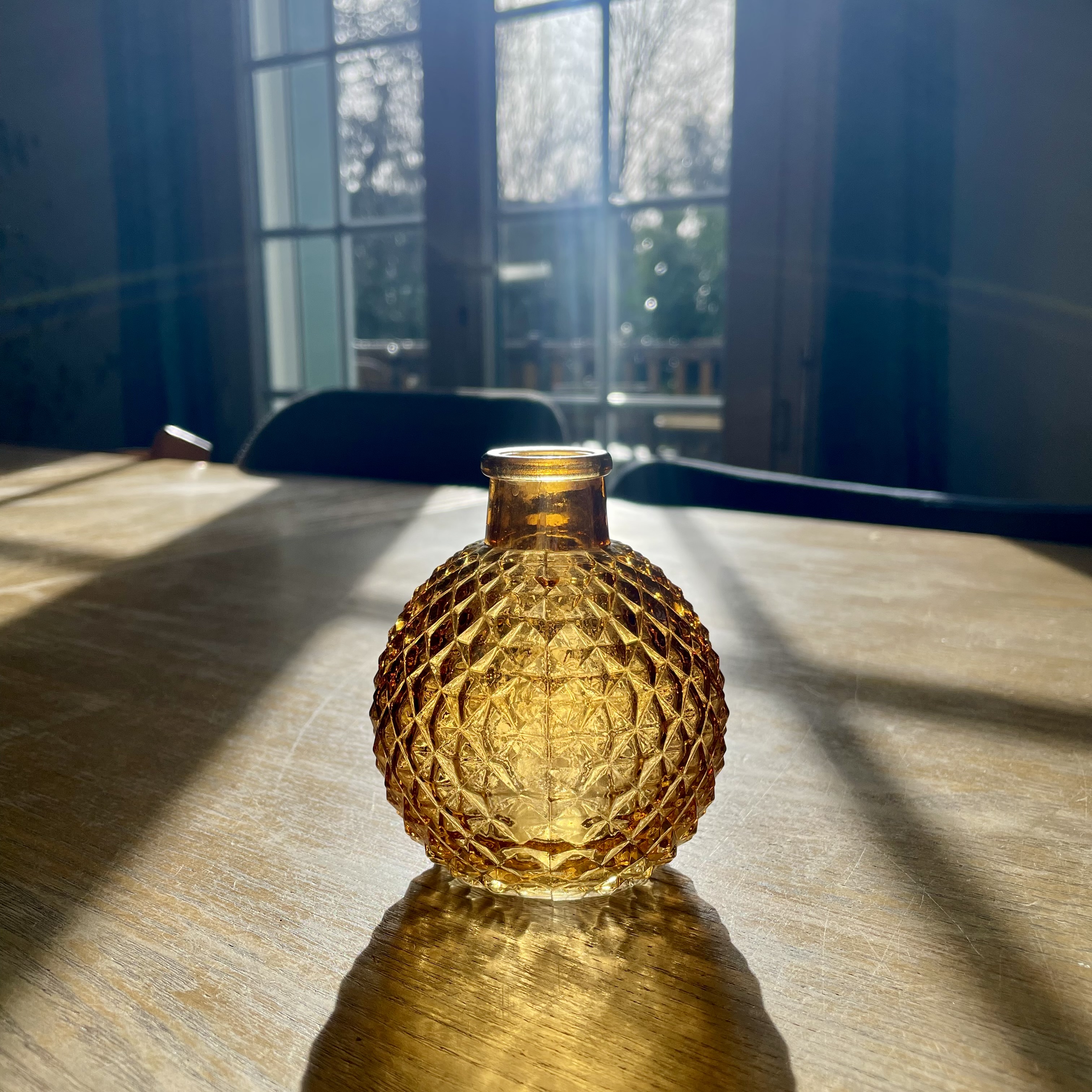 Soliflore Boule Vintage Fumé