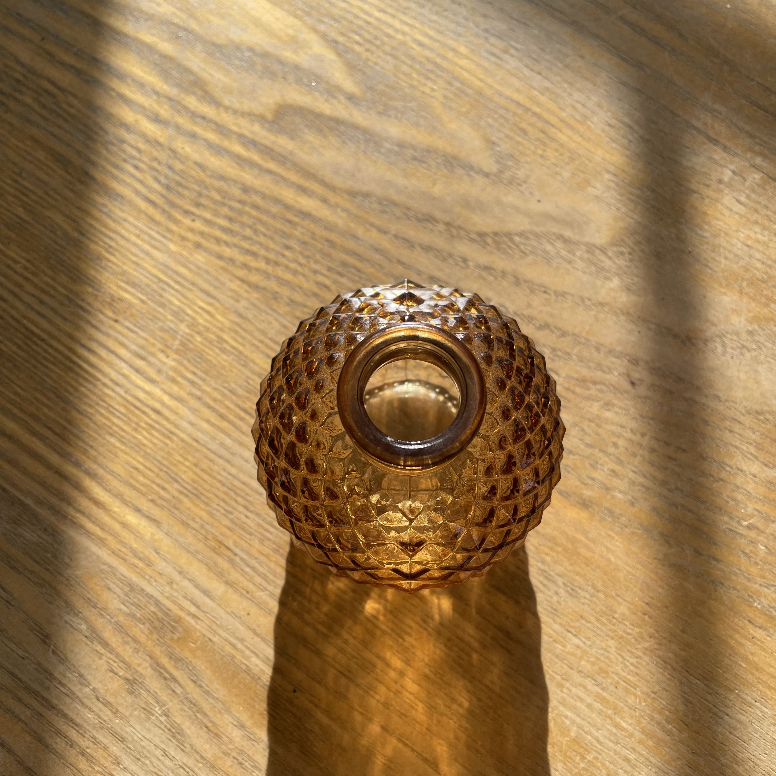 Soliflore Boule Vintage Fumé