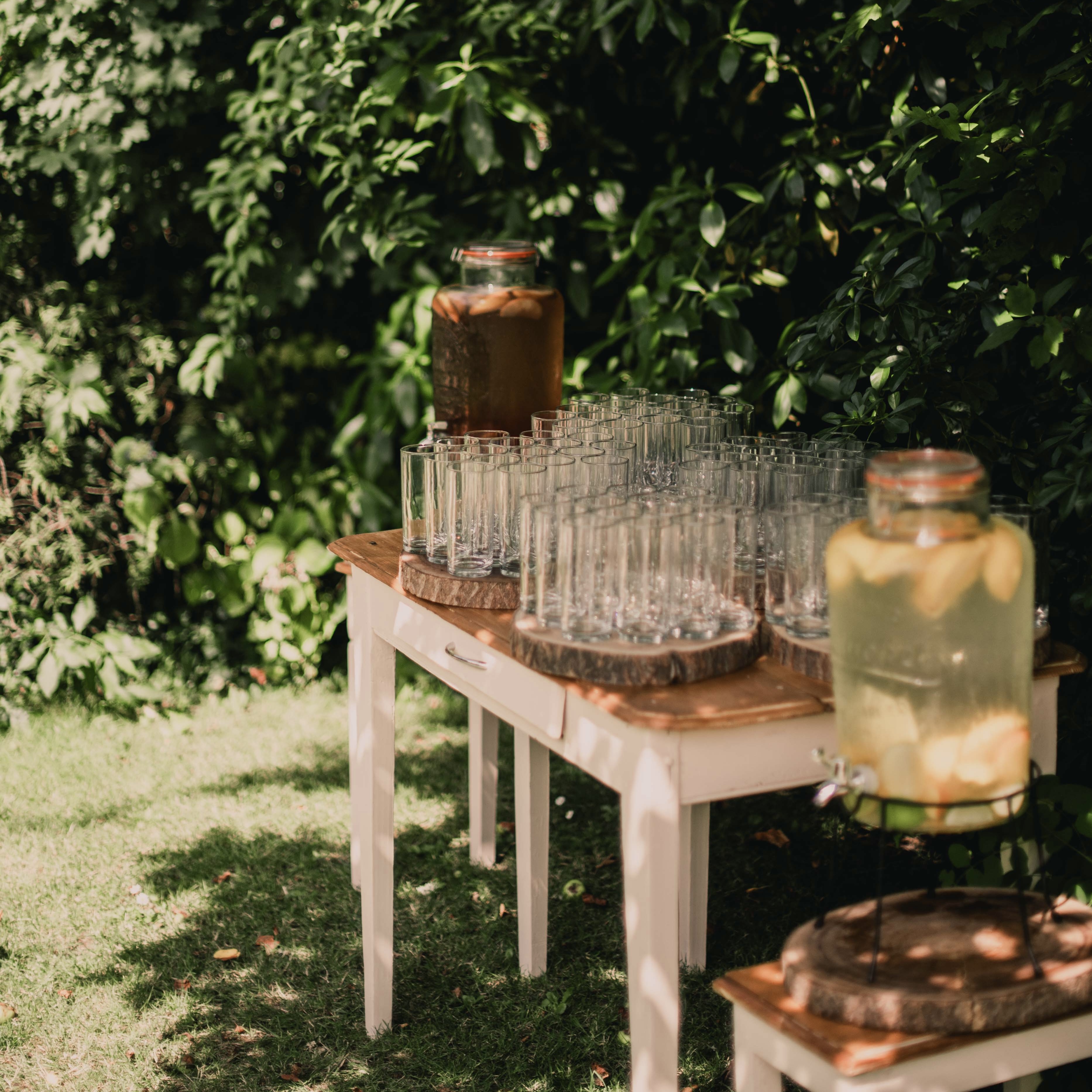 Tables Bois et Praline