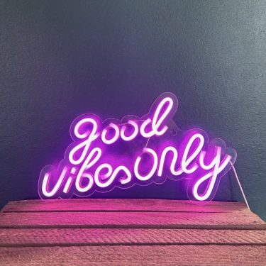 Néon Good Vibes Only