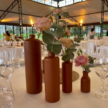 Vase Grès Brun GM Vase Grès Brun MM Vase Grès Brun PM Vase Grès Brun TPM