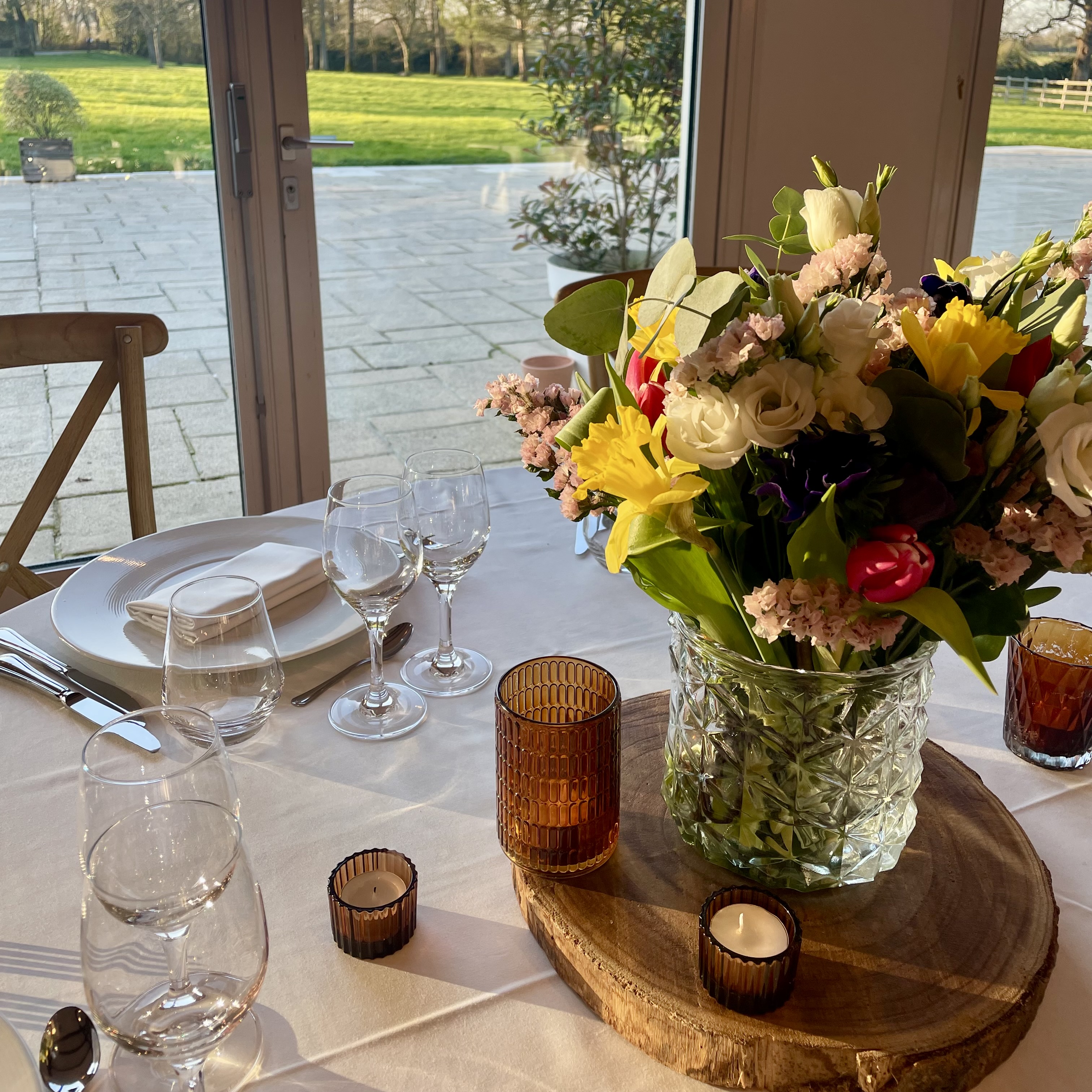 Grand Rondin De Bois Vase Mathilda